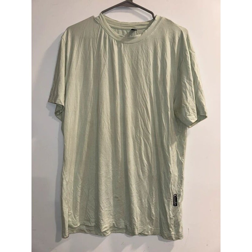Mint Green Comfrt Lounge Shirt-Size Medium